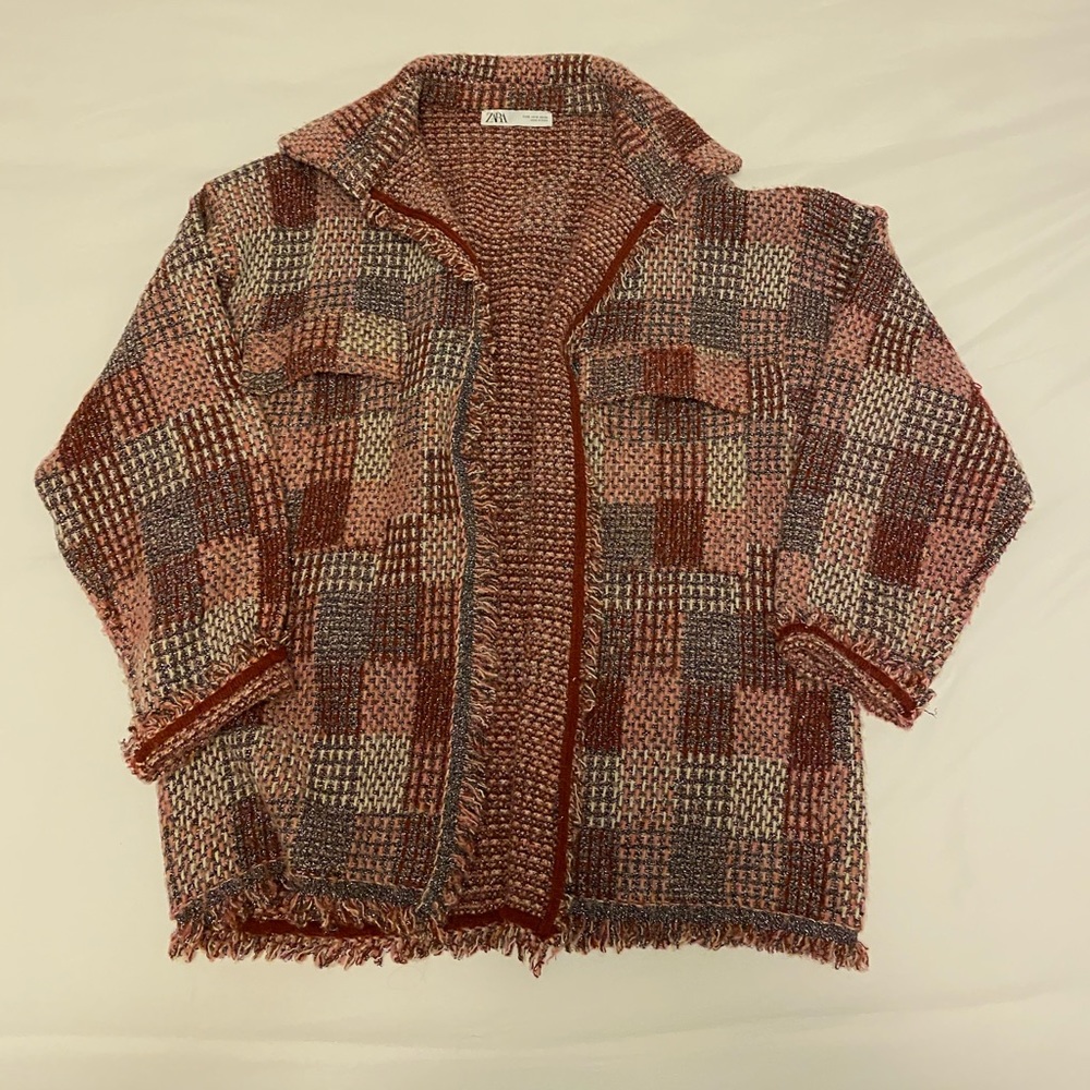 Zara patchwork cardigan - Picture 2 of 4